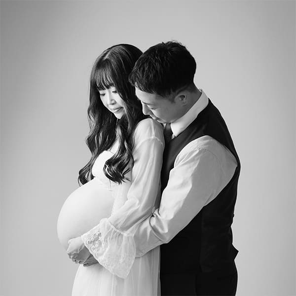 マタニティフォトスタジオ撮影