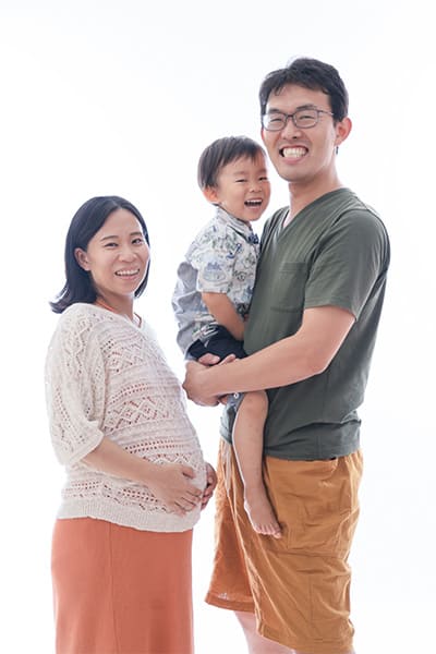 マタニティフォトスタジオ撮影