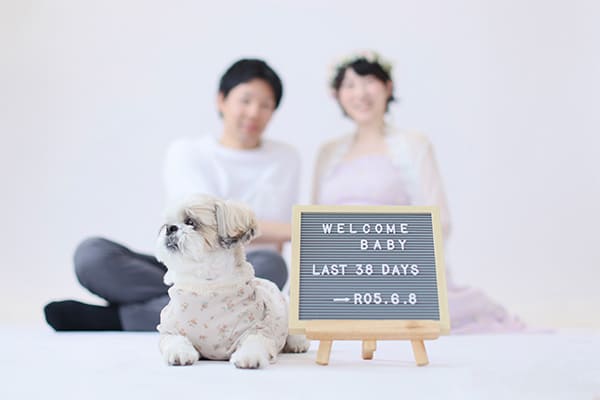 マタニティフォトスタジオ撮影