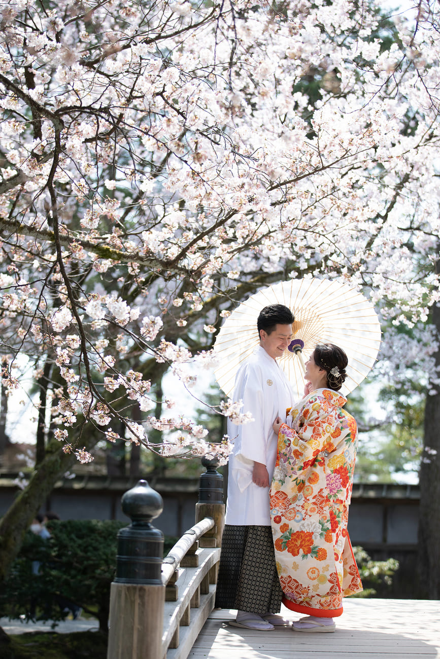 兼六園 フォトウェディング