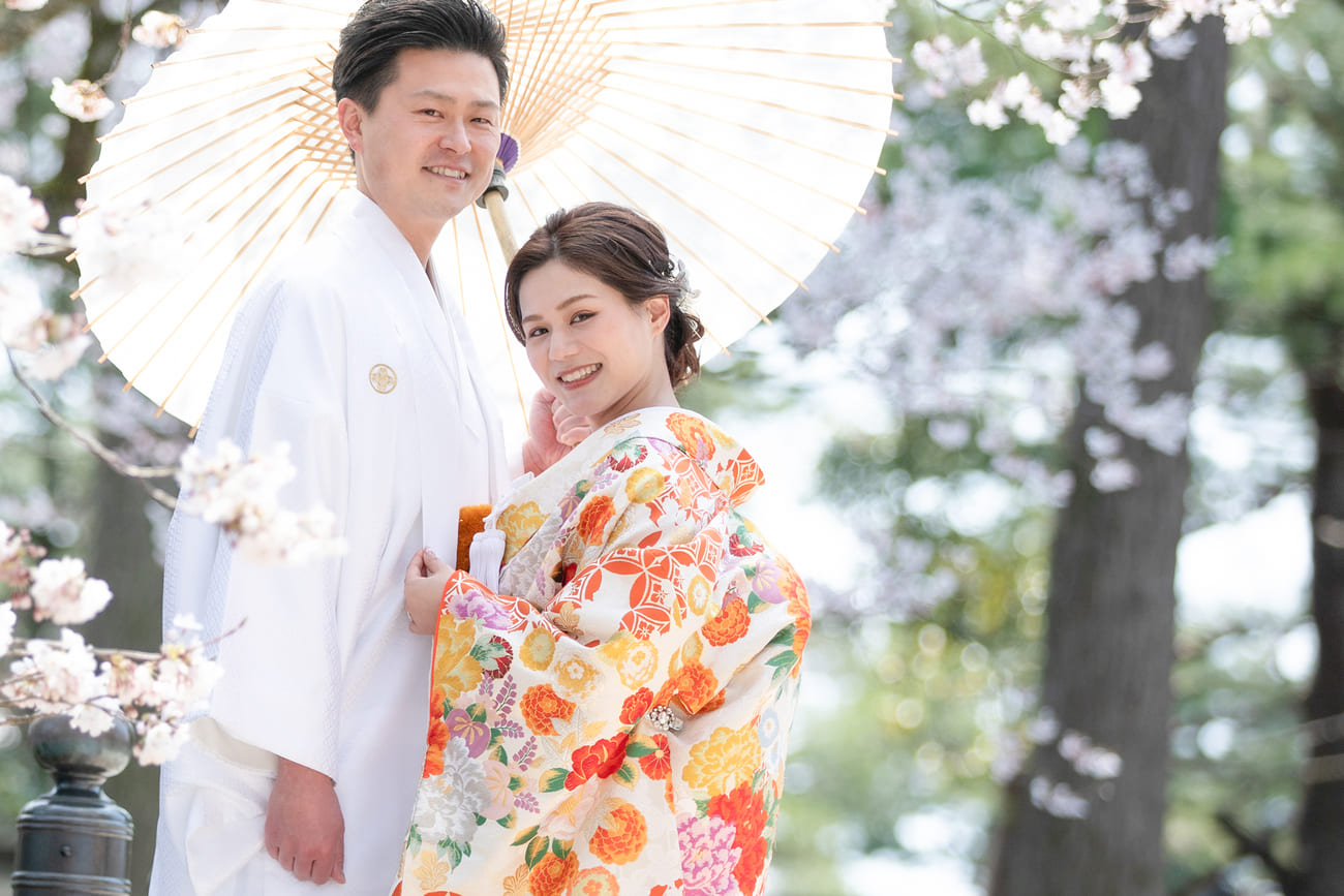 兼六園 フォトウェディング