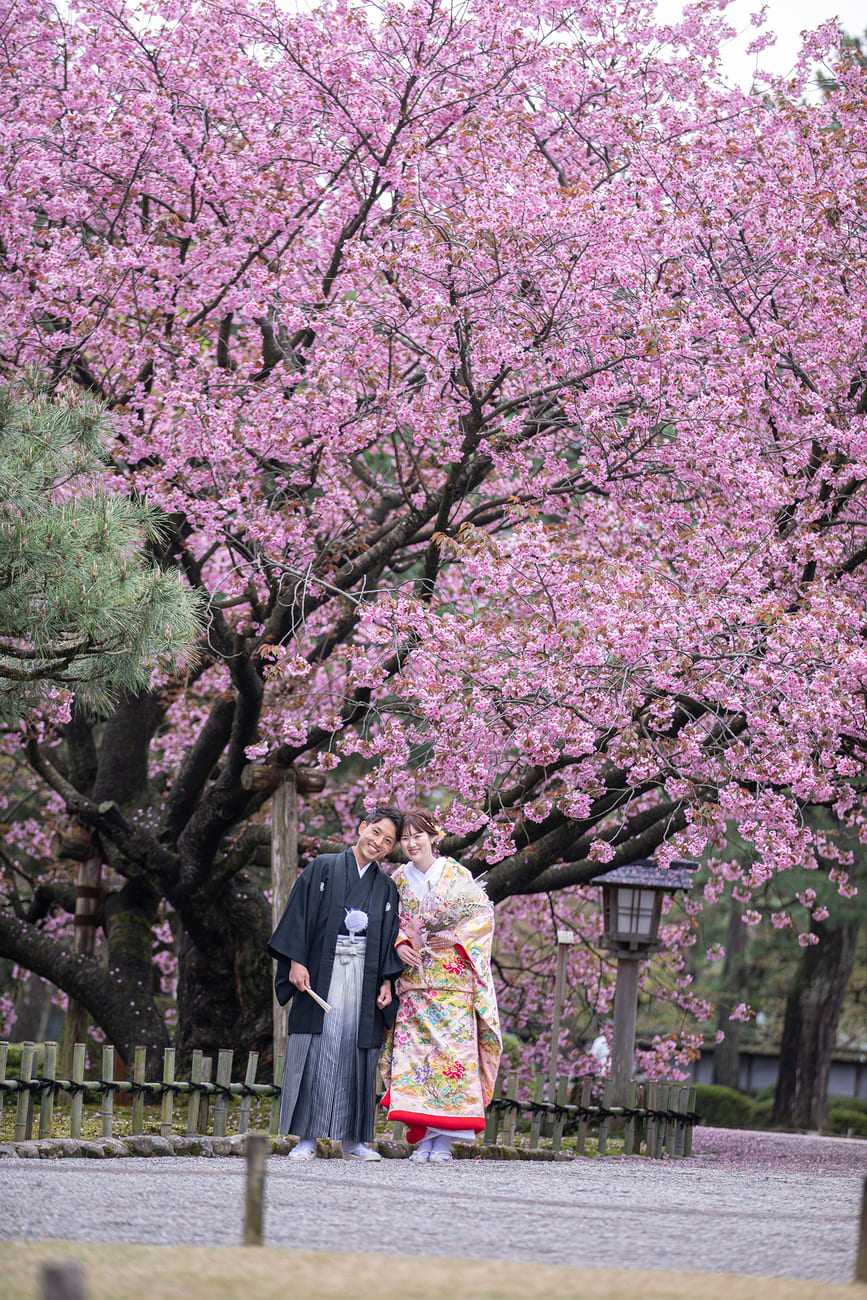 兼六園 フォトウェディング