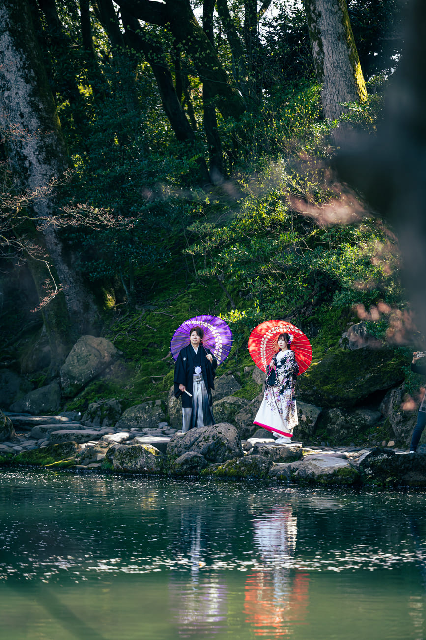 兼六園 フォトウェディング