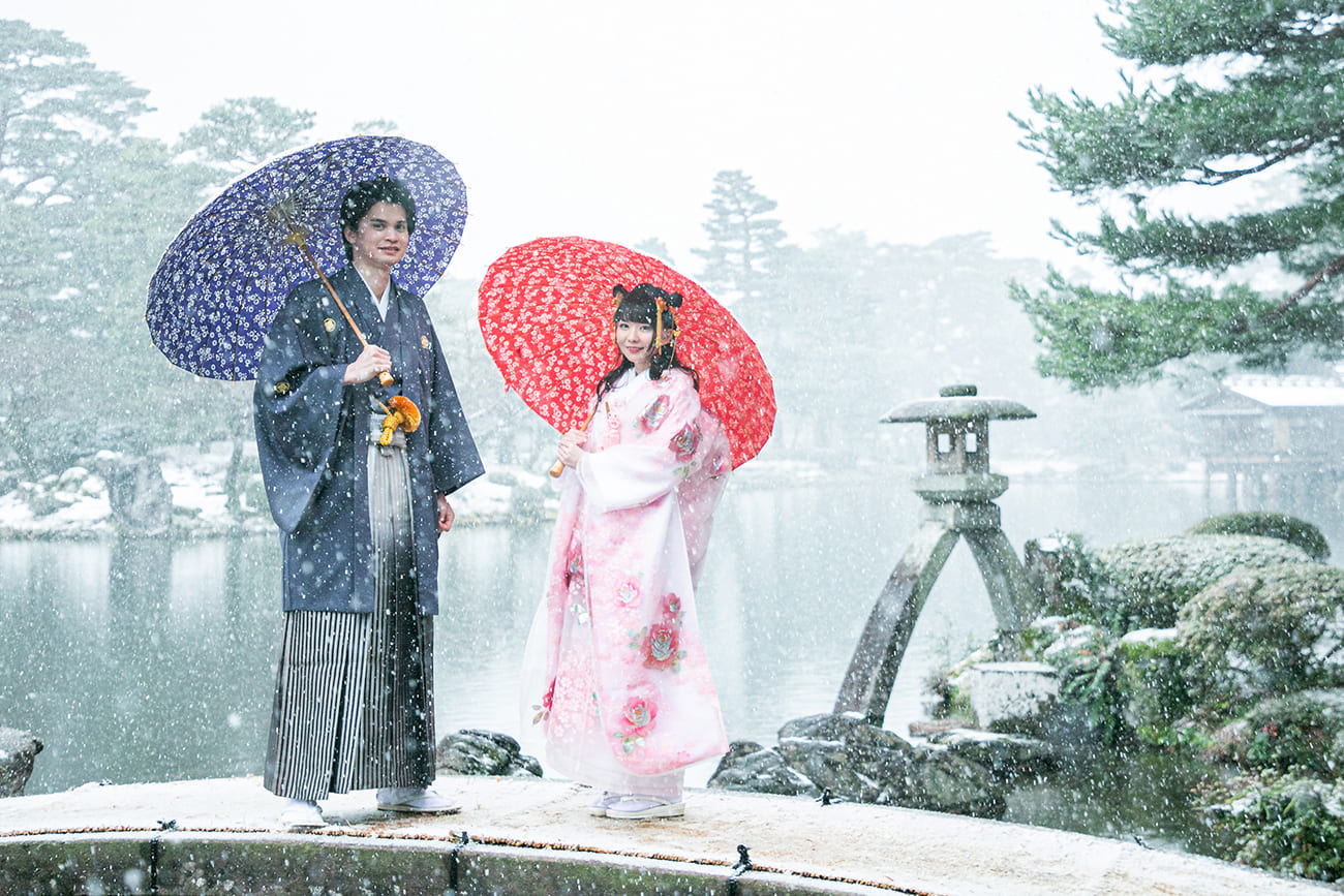 兼六園 フォトウェディング