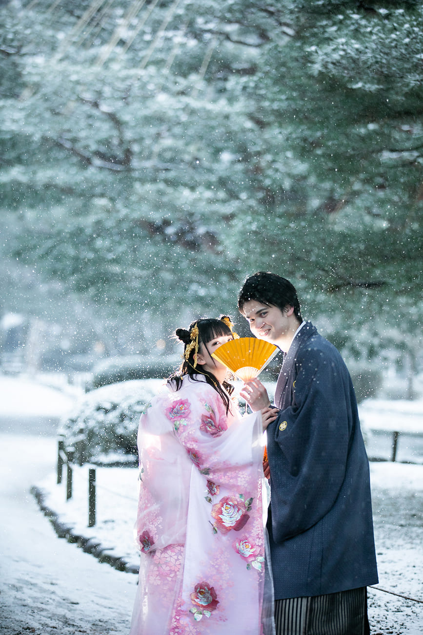 兼六園 フォトウェディング