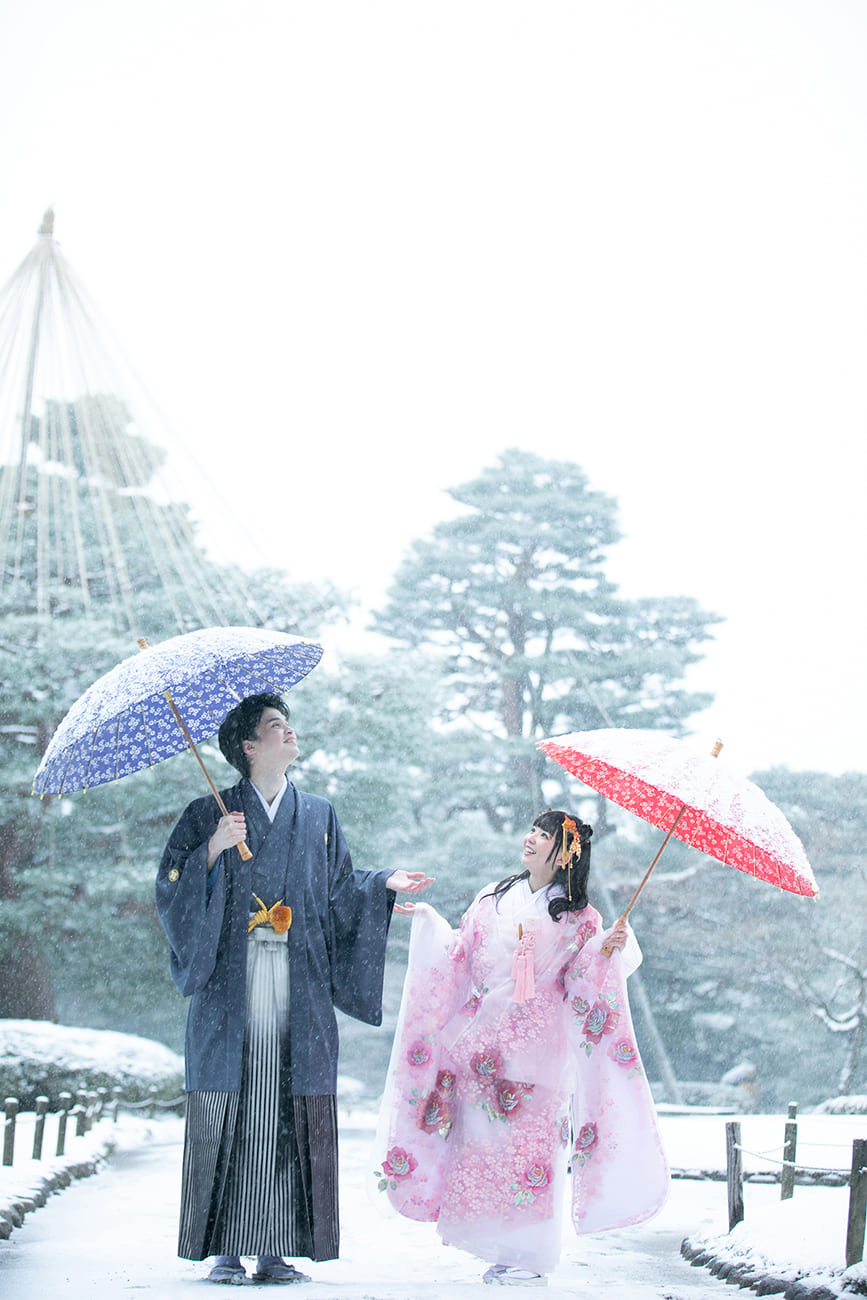 兼六園 フォトウェディング