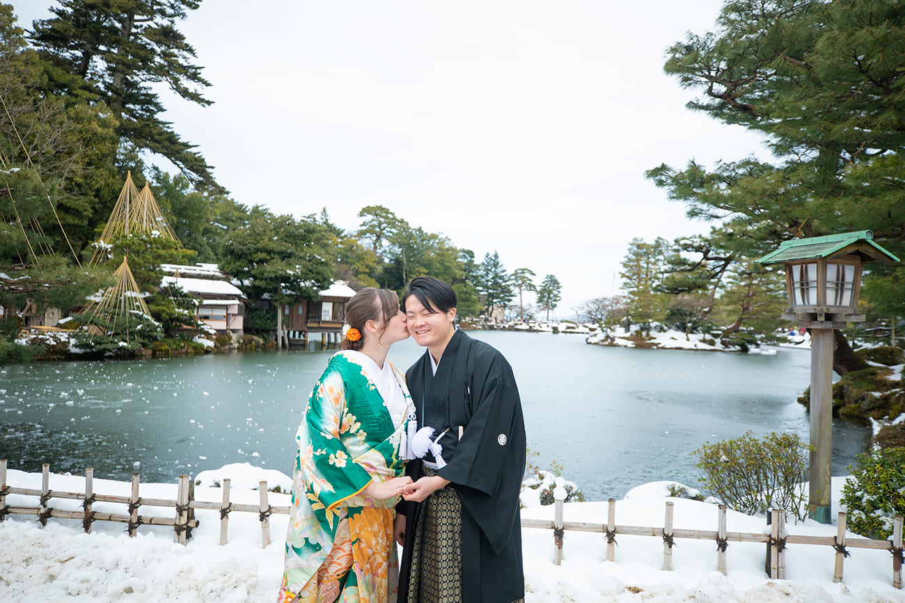兼六園 フォトウェディング